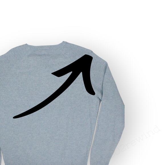 NewWithFlaws Large BrooksBrothers 346 Washable Wool Sweater LightBlue - Picture 6 of 11